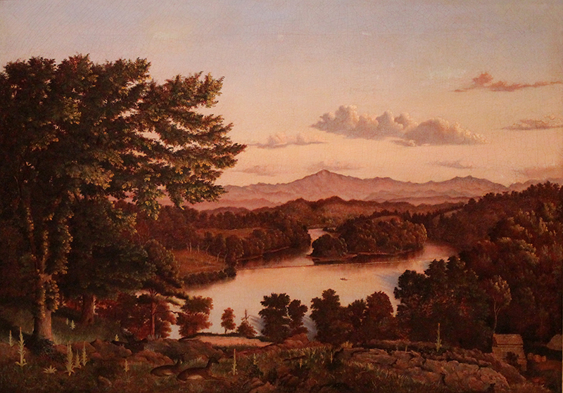 Belle Isle from Lyons View by James Cameron, 1859.