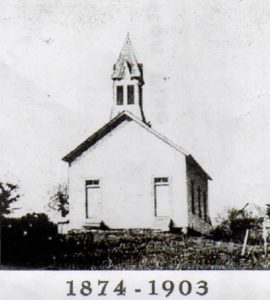 First Erin Presbyterian Church located near what is the location of Kingston Pike and Northshore Drice.