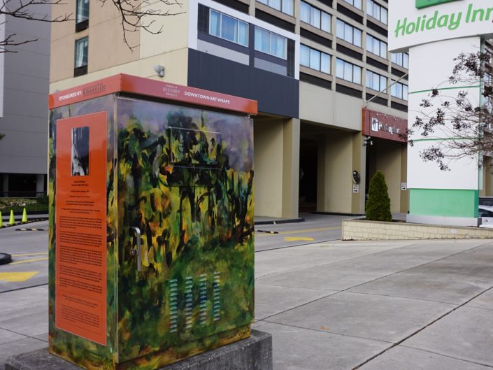 Untitled by Beauford Delaney at Henley Street and Clinch Avenue sponsored by Downtown Knoxville CBID
