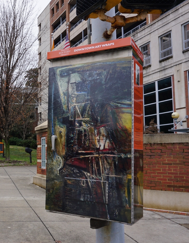 "Quarry Face" by Carl Sublett at Cumberland Avenue and 11th Street