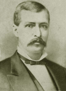 Joseph Ijams, Superintendent of the Deaf and Dumb Asylum, 1866-1882. (Courtesy Tennessee School for the Deaf)