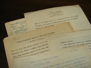 Paul Adams papers now in the UT Library Special Collections.