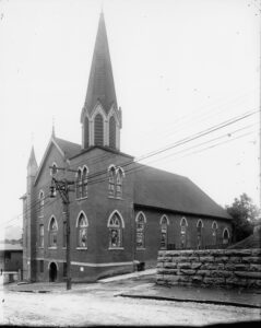 Logan Temple Church on Commerce Avenue (McClung Historical Collection)