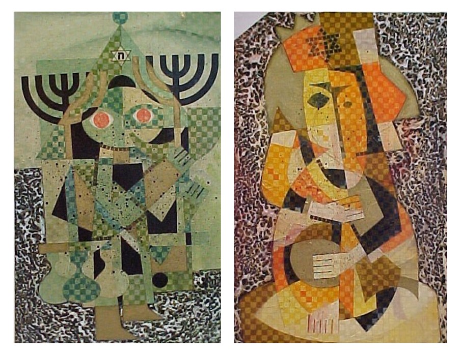 L:R: "The Rabbi Saw Red," and "The King," both 1960s by Ted Burnett. (Courtesy of East Tennessee Historical Society.)