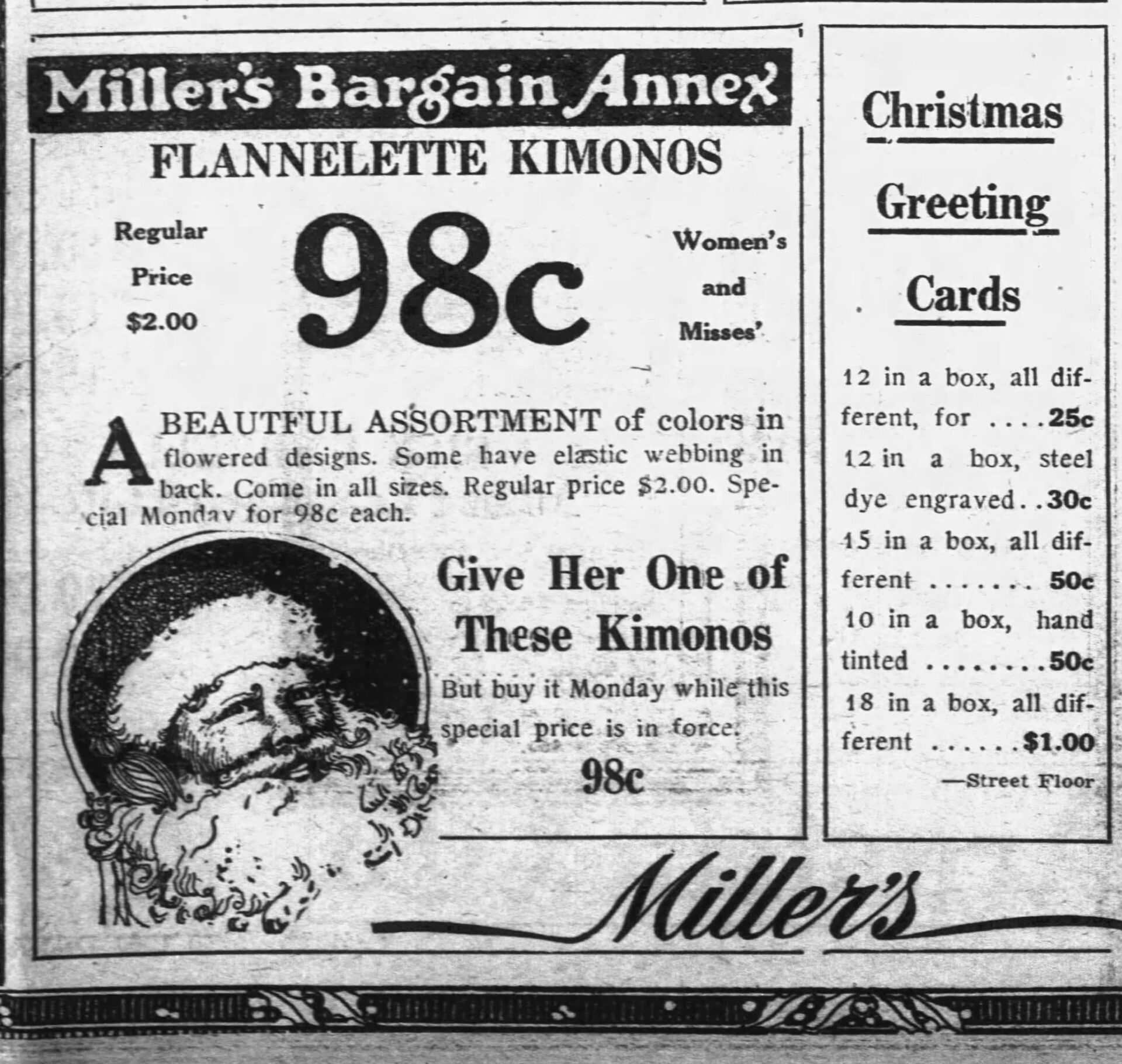 Knoxville Journal & Tribune, December 17, 1922)