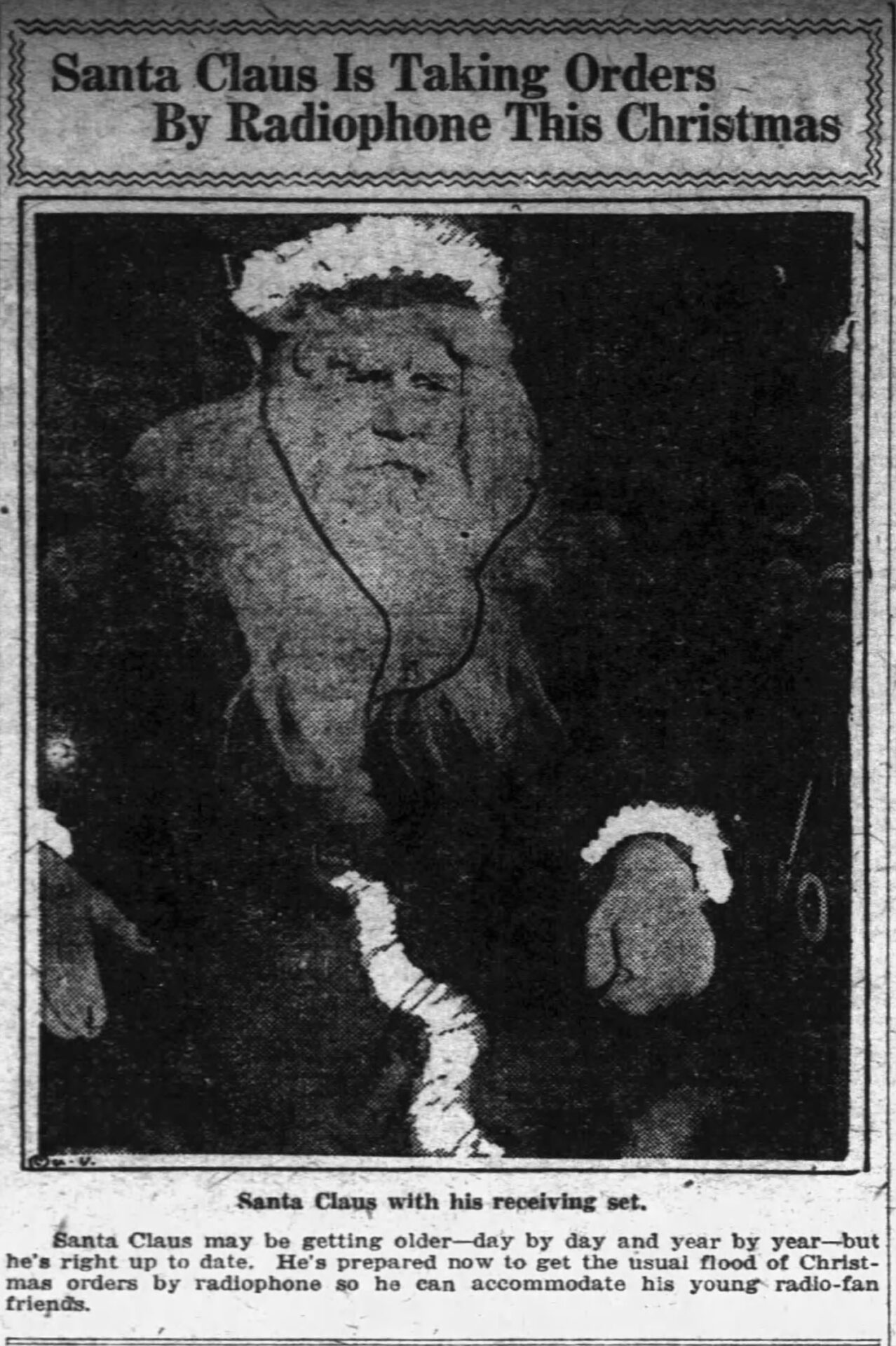 Knoxville Journal & Tribune, December 23, 1922.