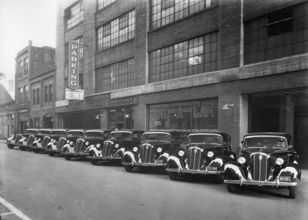Pryor Brown Transfer Company, 1936 (Thompson Photograph Collection, McClung Historical Collection)