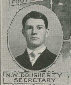 Nathan Dougherty, UT Volunteer Yearbook, 1909. (University of Tennessee Libraries.)