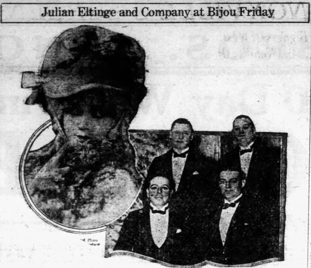 Knoxville Journal & Tribune, December 31, 1923.