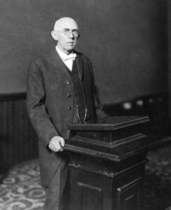 Ashley Johnson (1857- 1925), in his later years. (McClung Historical Collection.)